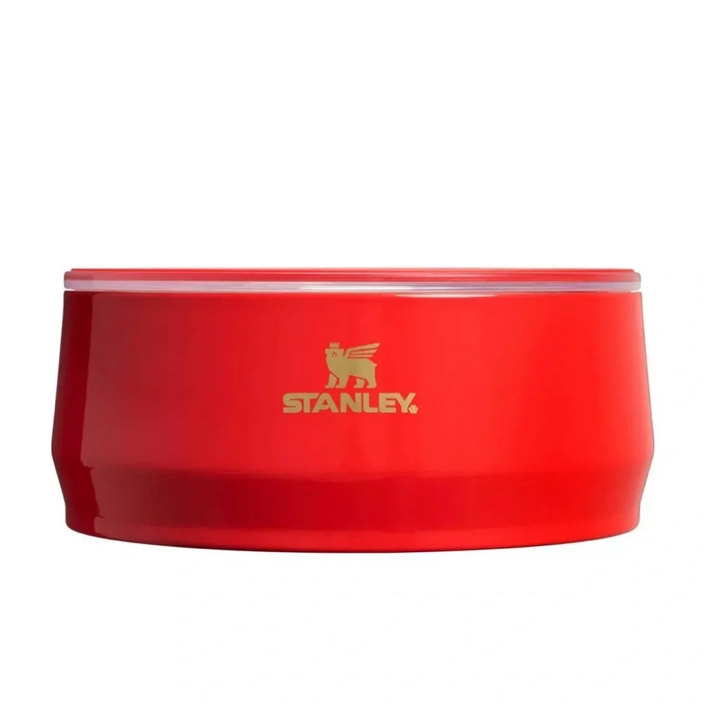 Target Exclusive Stanley 24Oz Stainless Steel Pet Bowl Holiday Design 2025 NWT